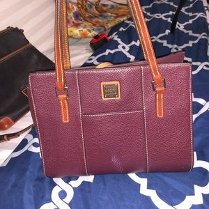 Maroon purse